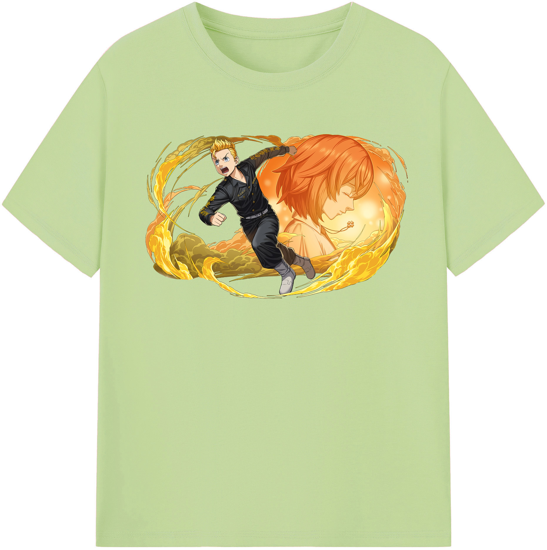 （画像用） 東京リベンジャーズ Tokyo Revengers 綿100％半袖Tシャツ（フロントプリント）